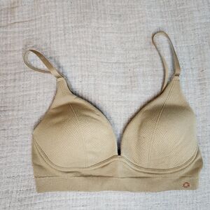 Danskin green lightly padded bra wireless size 34B